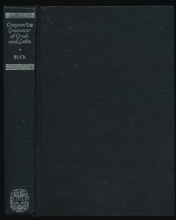 Cover art for Comparative Grammar of Greek and Latin