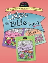 Cover art for Color the Bible 3-in-1 (Volume 2): An Adult Coloring Book for Your Soul