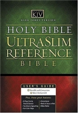 Cover art for KJV UltraSlim Center-Column Reference Bible