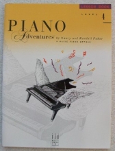 Cover art for Piano Adventures Lesson Book, Level 4