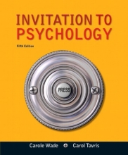 Cover art for Invitation to Psychology (5th Edition)