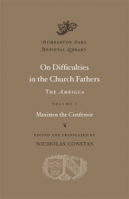 Cover art for On Difficulties in the Church Fathers, Vol. 1: The Ambigua, (Dumbarton Oaks Medieval Library