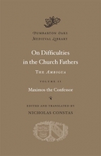 Cover art for On Difficulties in the Church Fathers: The <i>Ambigua</i>, Volume II (Dumbarton Oaks Medieval Library)
