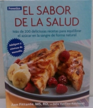 Cover art for El Sabor de La Salud: Mas de 200 Deliciosas Recetas Para Equilibrar El Azucar En La Sangre de Forma Natural (Spanish Edition)