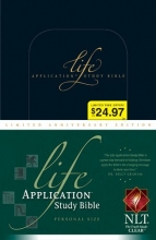 Cover art for Life Application Study Bible NLT, Personal Size Limited Anniversary Edition