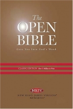 Cover art for NKJV Open Bible, Classic Edition