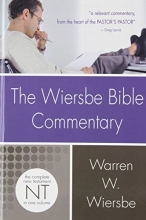 Cover art for Wiersbe Bible Commentary NT (Wiersbe Bible Commentaries)