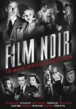 Cover art for Film Noir 10-Movie Spotlight Collection 