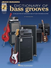 Cover art for Dictionary of Bass Grooves (Bass Builders) Bk/online audio