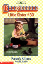 Cover art for Karen's Kittens (Baby-Sitters Little Sister, Book 30)
