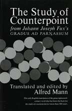 Cover art for Study of Counterpoint: From Johann Joseph Fux's Gradus Ad Parnassum