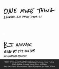 Cover art for One More Thing: Stories and Other Stories