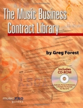 Cover art for Music Business Contract Library (Hal Leonard Music Pro Guides)