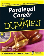 Cover art for Paralegal Career For Dummies