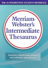 Cover art for Merriam-Webster's Intermediate Thesaurus: The Authoritative Student Reference