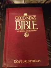 Cover art for Good News Study Bible with Deuterocanonicals/ Apocrypha  Today's English Version