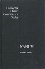 Cover art for Nahum (Concordia Classic Commentary Series)