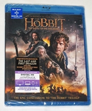 Cover art for The Hobbit - The Battle Of The Five Armies - Blu-Ray - DVD - Digital DH w/ Ultraviolet