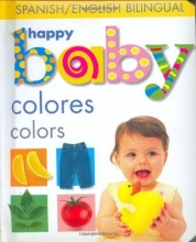 Cover art for Happy Baby Colors Bilingual (Soft to Touch) (Spanish Edition)