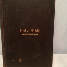 Cover art for The Holy Bible, Newly Edited by the American Revision Committee (American Standard Version)