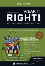 Cover art for Wear It Right US Army Uniform & Quick Reference Book