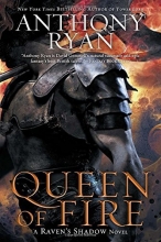 Cover art for Queen of Fire (A Raven's Shadow Novel)