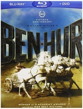 Cover art for Ben-Hur 50th Anniversary 4-Disc Blu-ray Combo Pack (AFI Top 100)