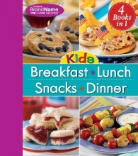 Cover art for 4 in 1 Recipe Book for Kids: Breakfast, Lunch, Snacks, and Dinner