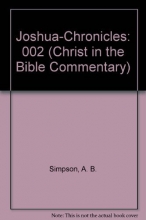 Cover art for Christ in the Bible Commentary, Vol. 2: Joshua, Judges, Ruth, First and Second Samuel, First and Second Kings, First and Second Chronicles
