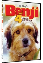 Cover art for Benji - 4 Movie Set - Benji - Benji: Off the Leash - For the Love of Benji - Benji's Very Own Christmas Story