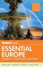 Cover art for Fodor's Essential Europe: The Best of 24 Exceptional Countries (Travel Guide)