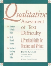 Cover art for Qualitative Assesment of Text Difficulty: Practical Guide for Teachers and Writers
