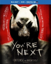 Cover art for You're Next [Blu-ray + DVD + Digital HD]