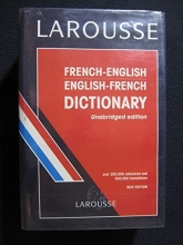Cover art for Larousse French/English Dictionary