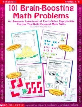 Cover art for 101 Brain-Boosting Math Problems (Grades 4-8)