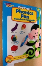 Cover art for Wipe-Off Phonics Fun Vowels and Consonants