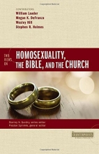 Cover art for Two Views on Homosexuality, the Bible, and the Church (Counterpoints: Bible and Theology)
