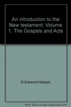 Cover art for An introduction to the New testament: Volume 1. The Gospels and Acts