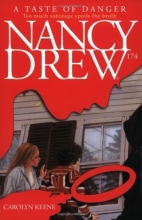 Cover art for A Taste of Danger (Nancy Drew 174)