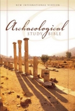 Cover art for NIV Archaeological Study Bible-Brg Bond