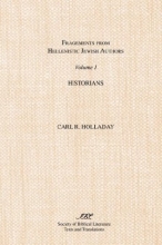 Cover art for Fragments from Hellenistic Jewish Authors: Volume I: Historians