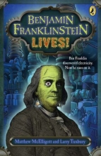 Cover art for Benjamin Franklinstein Lives!