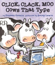 Cover art for Click, Clack, Moo: Cows That Type (Classic Board Books)