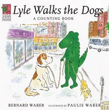 Cover art for Lyle, Lyle Crocodile: Lyle Walks the Dogs