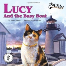 Cover art for Lucy and the Busy Boat - A Pet Tales Story (with audiobook CD)