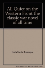 Cover art for All Quiet on the Western Front the classic war novel of all time