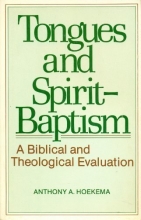 Cover art for Tongues and Spirit-baptism: A biblical and theological evaluation