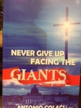 Cover art for Never Give up Facing the Giants