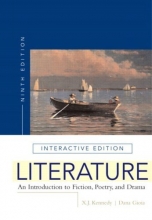 Cover art for Literature: An Introduction to Fiction, Poetry, and Drama, 9th Edition