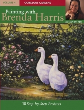 Cover art for Painting with Brenda Harris, Volume 4: Gorgeous Gardens